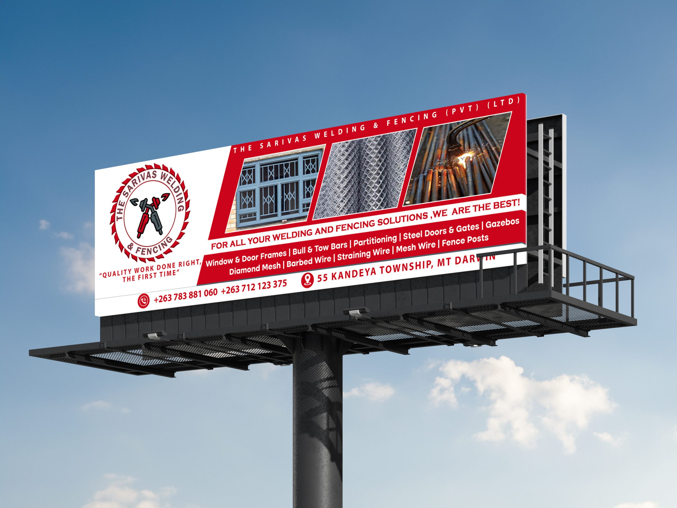 Sarivas Outdoor Billboard design